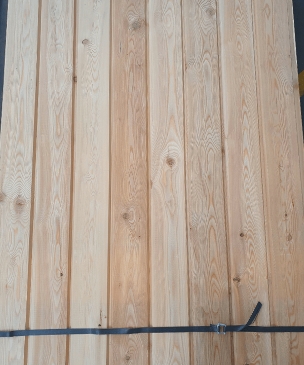 Siberian Larch Cladding Channel Profile - House Land Holz - Siberian ...