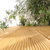 Siberian larch decking - Larch Ribbed Decking Profile - House land holz - HLH-min