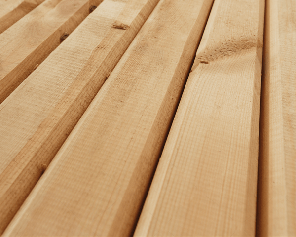 Siberian larch planed battens square edge 45mm - House land holz - HLH