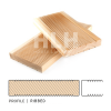 Siberian Larch Decking Ribbed Profile - House Land Holz