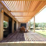 Siberian larch decking 27x145mm - Untreated