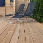Siberian larch decking 27x95mm - Untreated