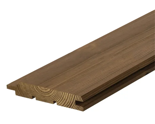 Thermowood Cladding V-Groove profile