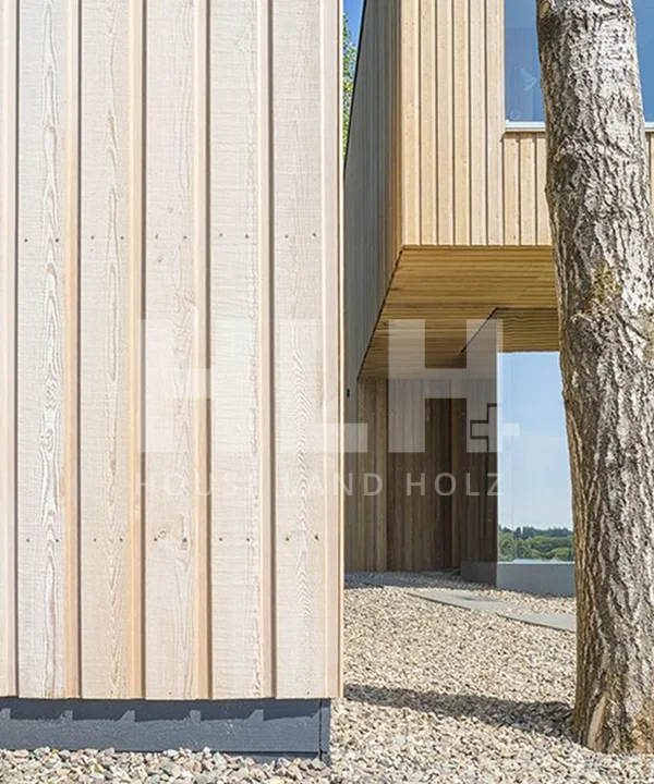 European Oak Cladding Channel profile - House Land Holz