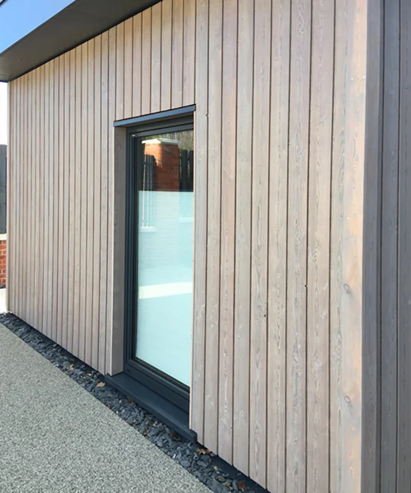 European Oak Cladding Shadow Gap Profile - House Land Holz