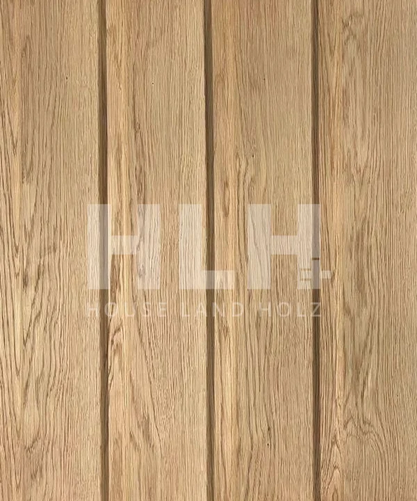 European Oak Cladding Channel profile - House Land Holz