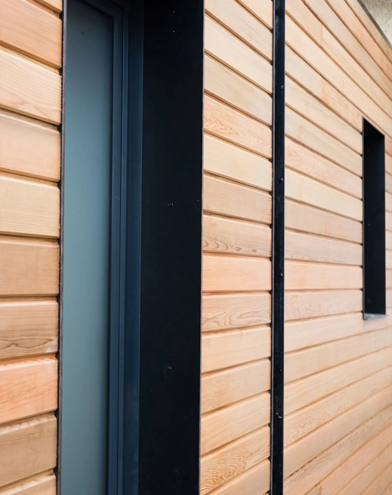 Siberian larch cladding channel profile