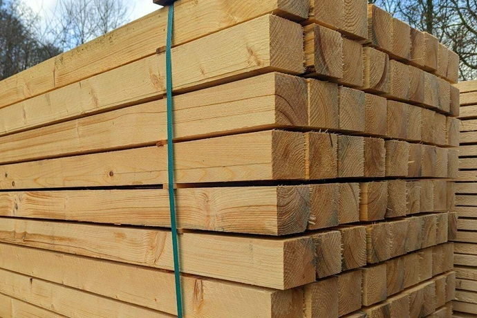 Construction grade pine 100mm