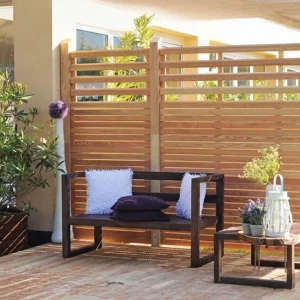 Siberian larch trellis top panels