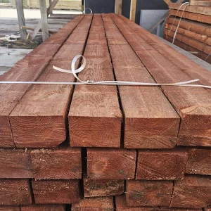 treated structual pine 100mm 4"